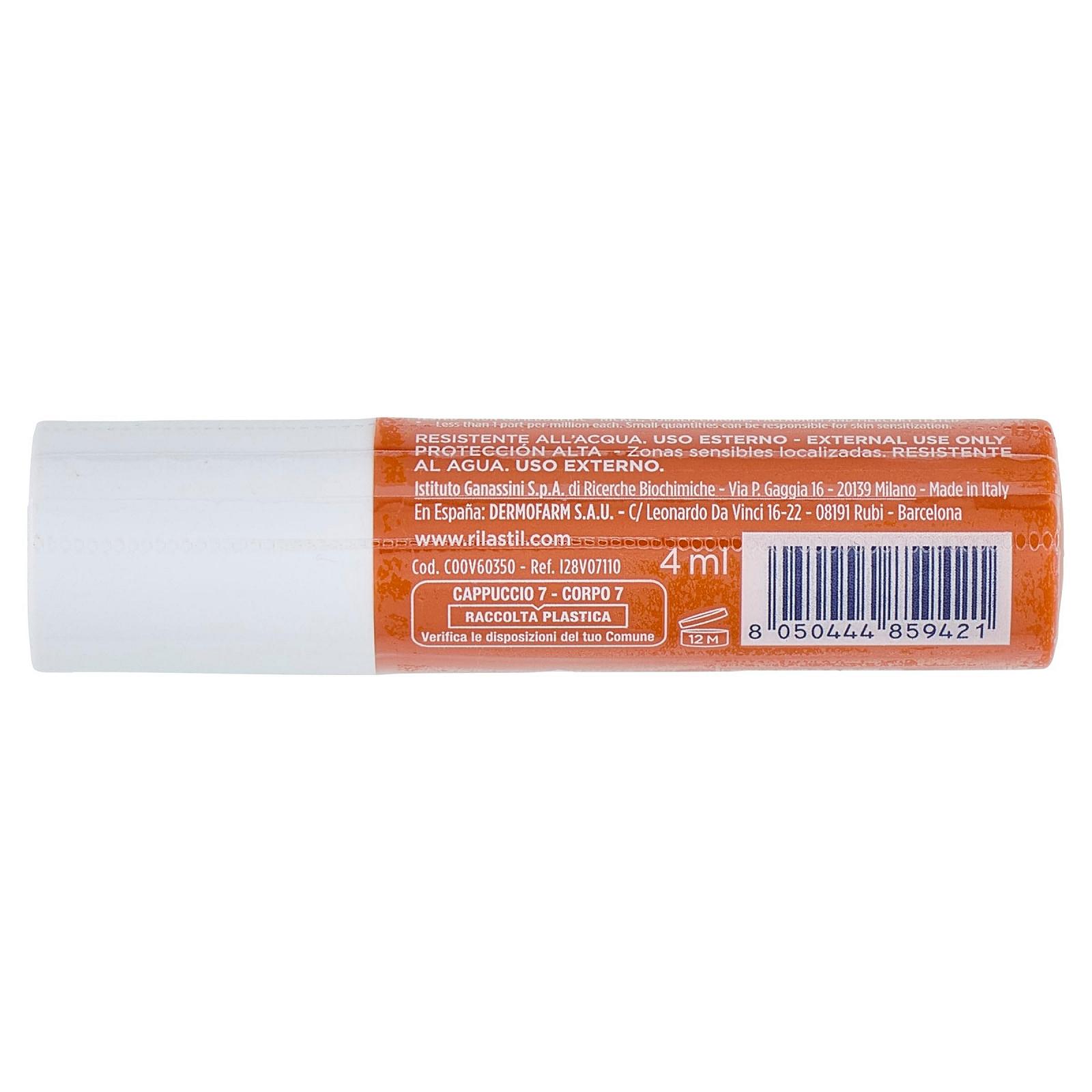 Солнцезащитный стик Rilastil Sun System Clear SPF 30 для чувствительных зон, водостойкий, 4.5 мл, фото №2