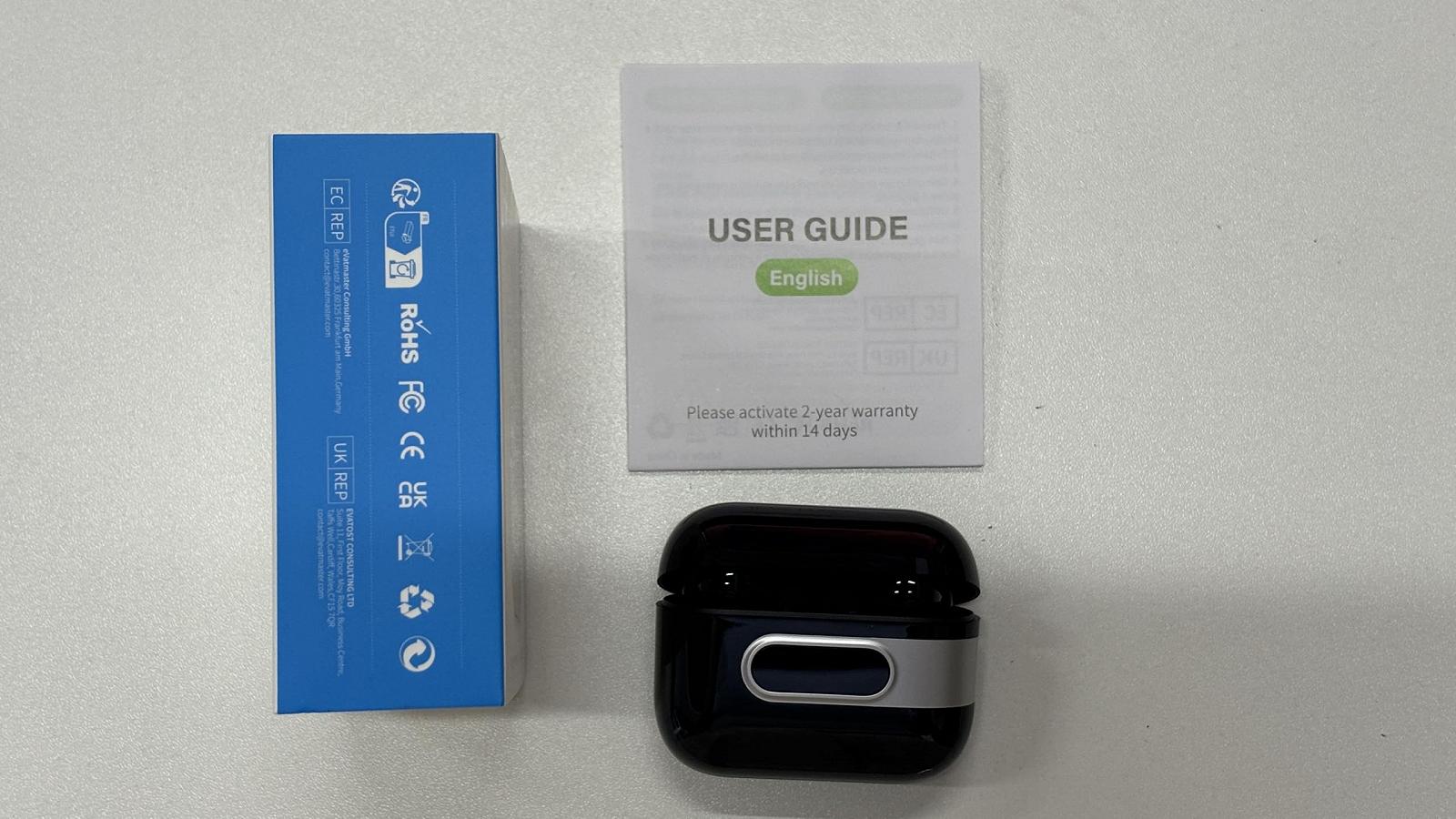 Наушники Hendari Bluetooth 5.3 Вакуумные 4 ENC микрофона Сенсорное управление IP7 Водонепроницаемые USB-C, фото №4