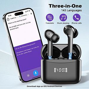 Навушники для перекладу в реальному часі, AI synthetic.ua - Фото 1