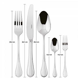 Набір столового посуду Sambonet Royal 52563-G6, нержавіюча сталь 18/10, на 6 персон, 30 предметів ціна на synthetic.ua - Фото 1 Набір столового посуду Sambonet Royal 52563-G6, нержавіюча сталь 18/10, на 6 персон, 30 предметів synthetic.ua - Фото 1