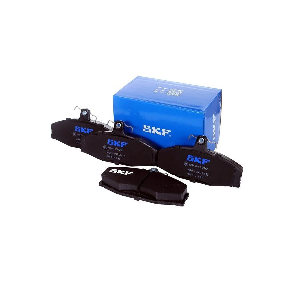 Комплект гальмівних колодок, дискове гальмо SKF VKBP 80745 для SKODA VW, передня вісь, фото №1 Комплект гальмівних колодок, дискове гальмо SKF VKBP 80745 для SKODA VW, передня вісь, фото №1