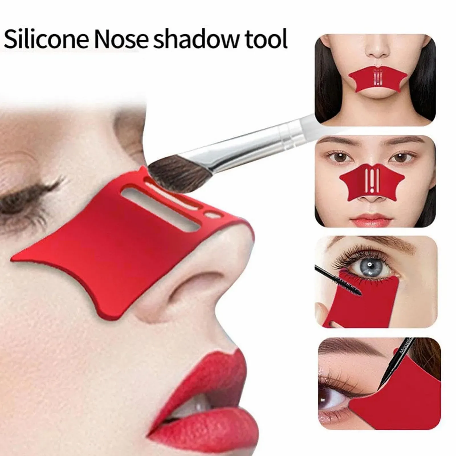 Трафарет Силіконовий для контурингу, фото №2 Трафарет Силіконовий для контурингу, фото №2