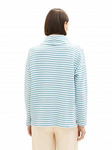 Женская толстовка с шалевым воротником TOM TAILOR synthetic.ua - Фото 1