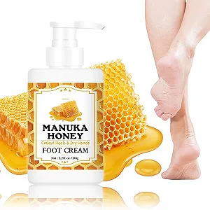 Увлажняющий крем для ног Honey Hydrating для предотвращения мозолей и трещин 150 г - Фото 1