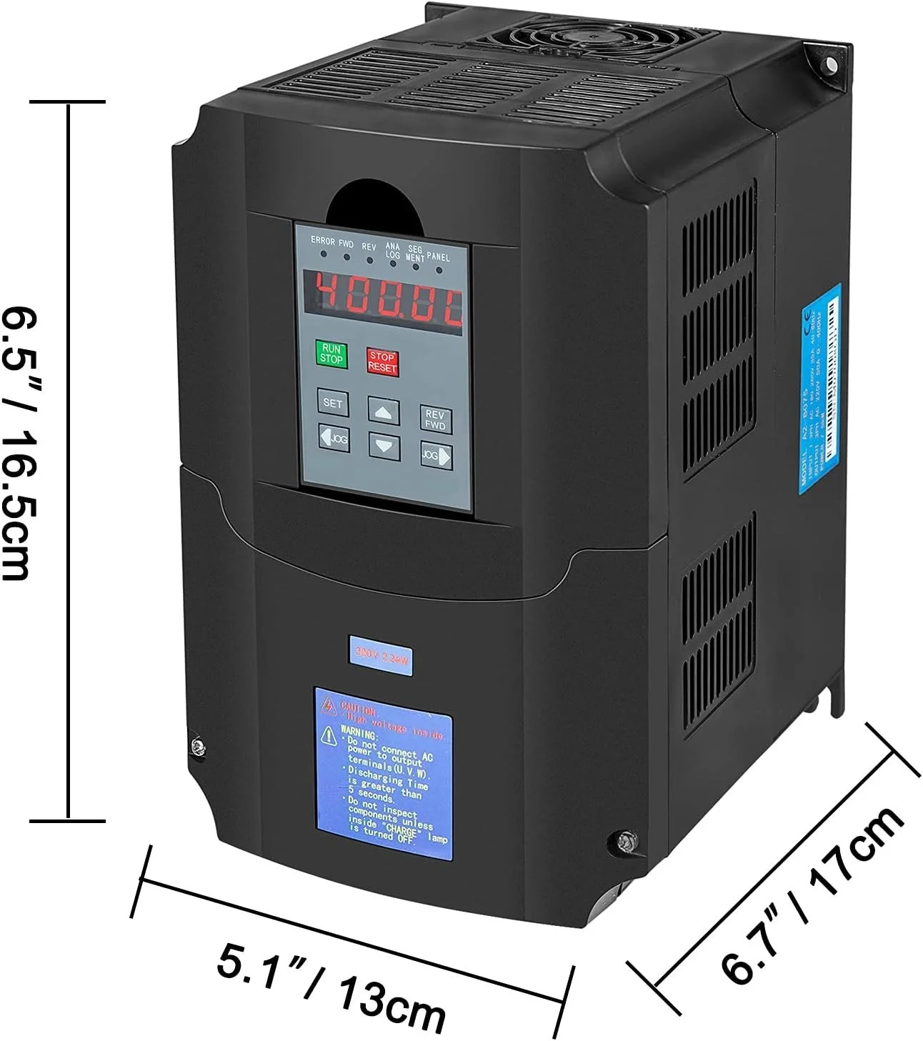 Преобразователь частоты Vevor A2-3022 / Black, фото №8