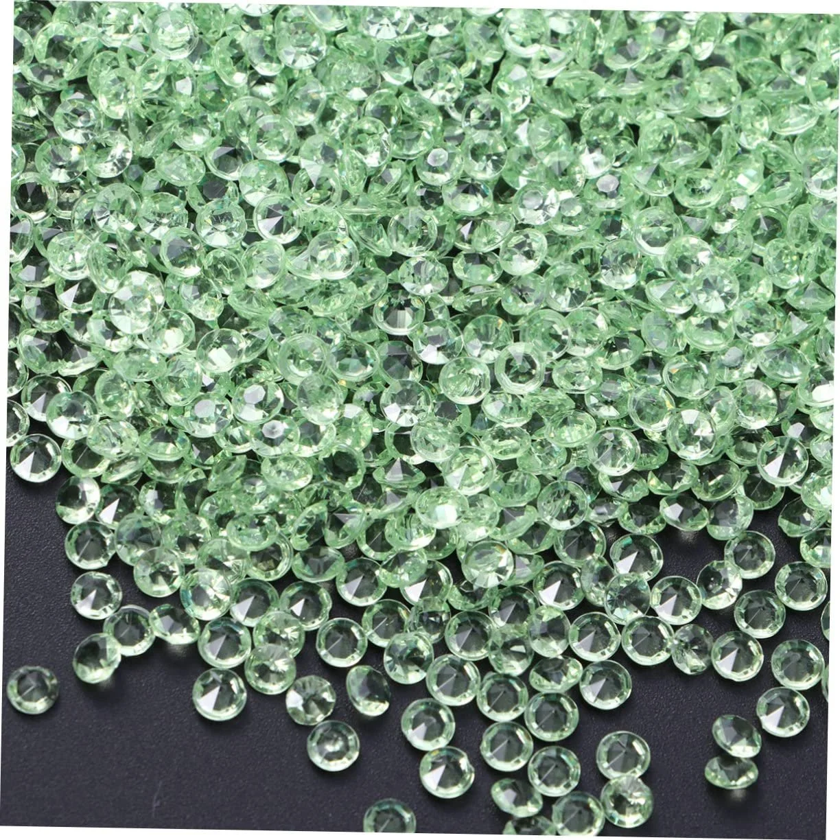 Стразы Акриловые IMIKEYA Прозрачные Бриллианты 0.1 см, 4000 шт., фото №8