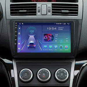 Штатная автомагнитола JUNHUA для Mazda 6 GH1 GH2 2007-2013 / 9" / Сенсорная / 2/32Гб / Android 13 / Apple CarPlay / Android Auto / Bluetooth / WI-FI / GPS / USB synthetic.ua - Фото 1