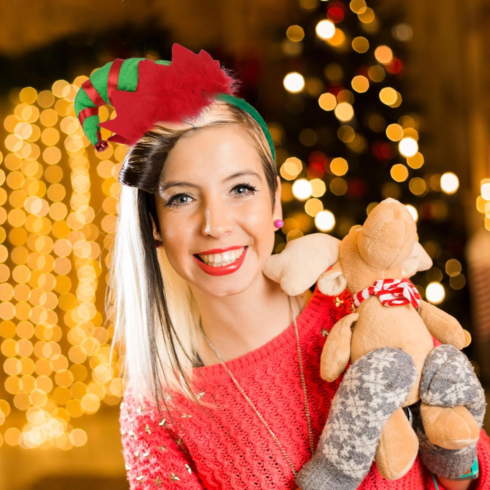 Рождественский Обруч на голову, фото №3