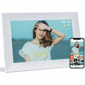 Цифровая фоторамка Golony Frameo 10.1 Inch 1280 x 800 IPS Touch Screen 16 GB WiFi White - Фото 1