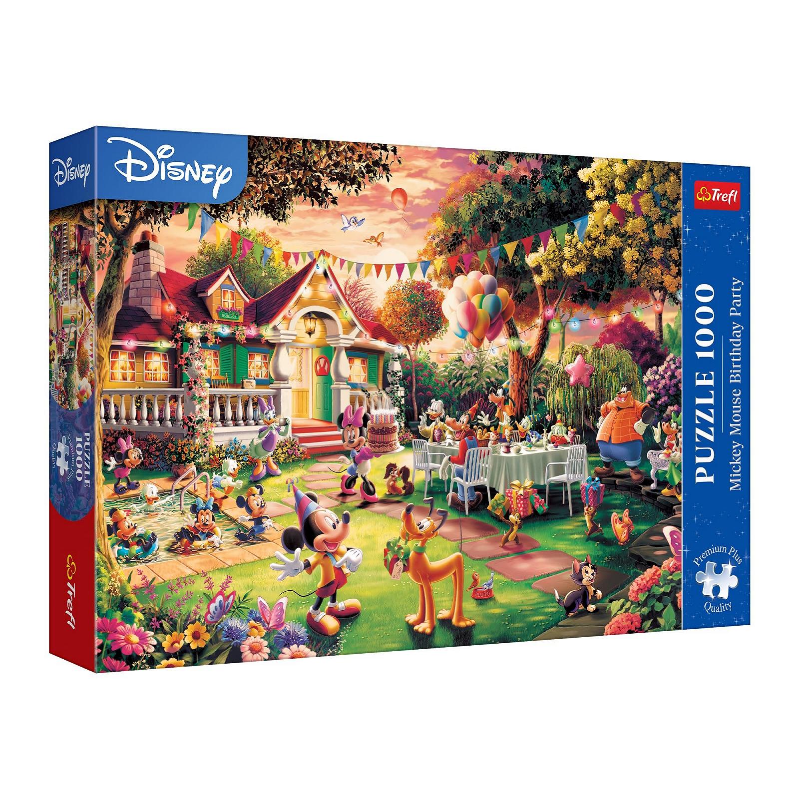 Пазлы Trefl Premium Plus Quality Mickey Mouse Birthday Party 1000 элементов, фото №1