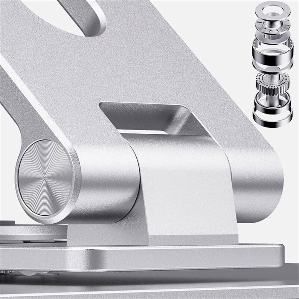 Підставка для ноутбука складана алюмінієвий сплав 360 Обертова портативна підставка для ноутбука, фото №3 Підставка для ноутбука складана алюмінієвий сплав 360 Обертова портативна підставка для ноутбука, фото №3