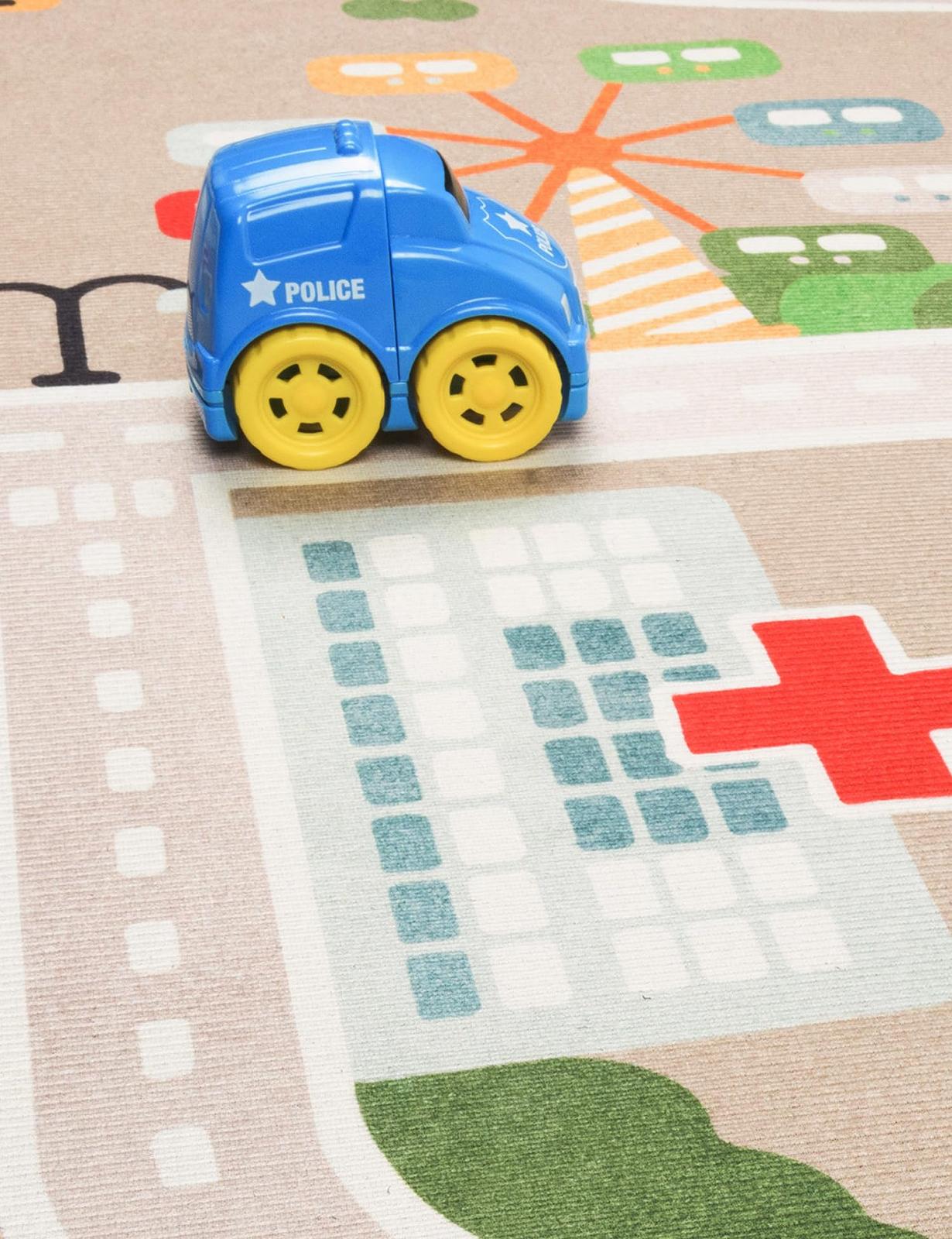 Іграшкові машинки e-floor Набір 2 штуки для дітей для килима з вулицею, фото №8 Іграшкові машинки e-floor Набір 2 штуки для дітей для килима з вулицею, фото №8