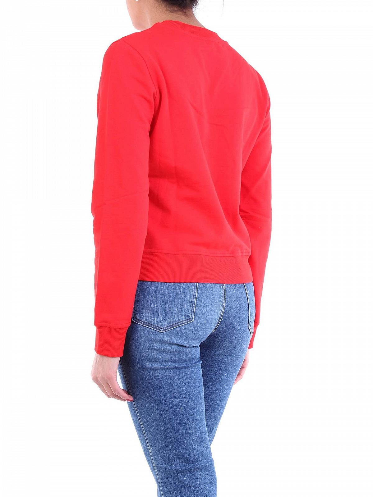 Свитер Love Moschino с длинными рукавами, сердцем и логотипом, фото №3