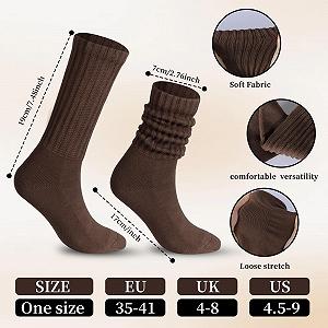 Носки спортивные хлопковые 6 пар размер 35-41 synthetic.ua - Фото 1