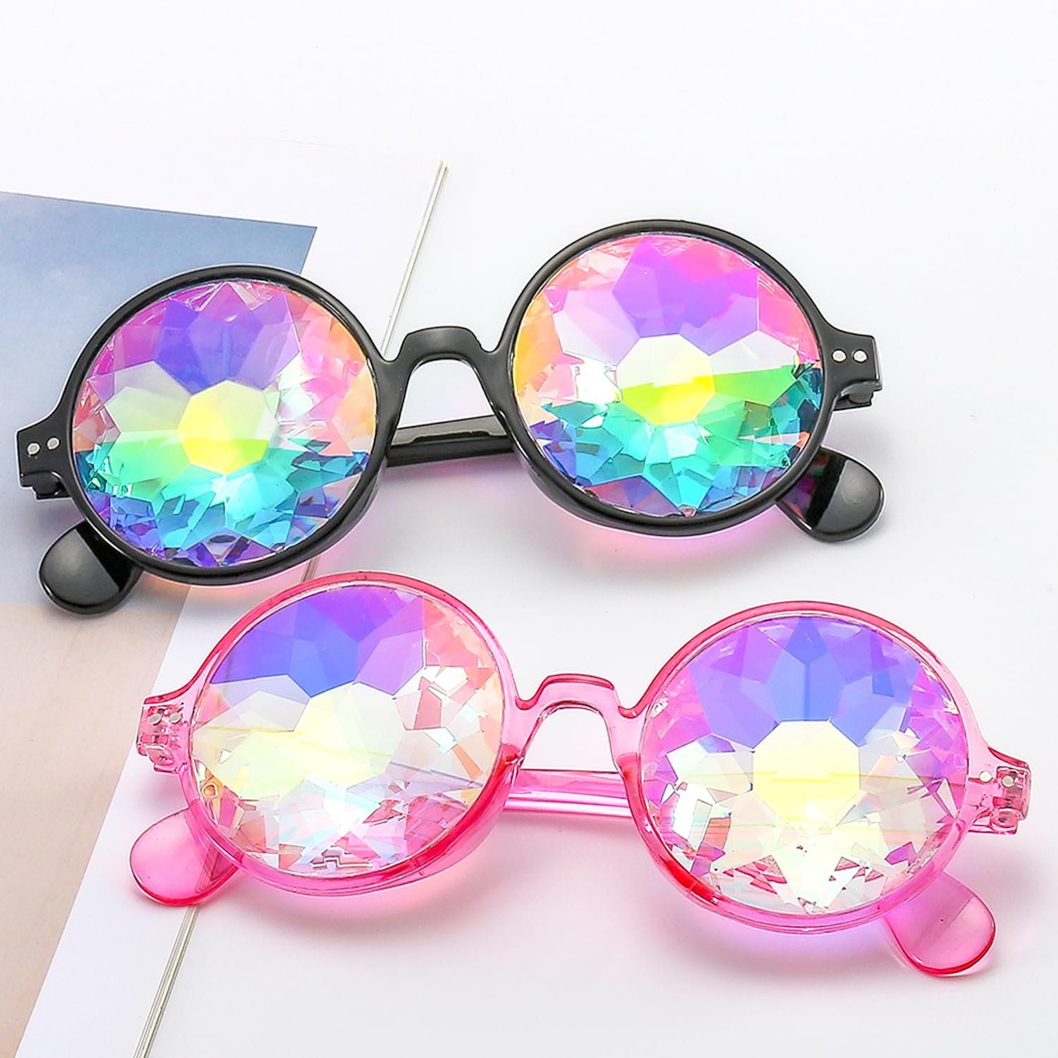 Райдужні сонцезахисні окуляри, фото №3
