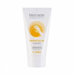 Купить Крем для рук Biotrade Keratolin 50 мл, с 5% мочевины, увлажняет, питает и разглаживает кожу - Фото 1 Крем для рук Biotrade Keratolin 50 мл, с 5% мочевины, увлажняет, питает и разглаживает кожу - Фото 1