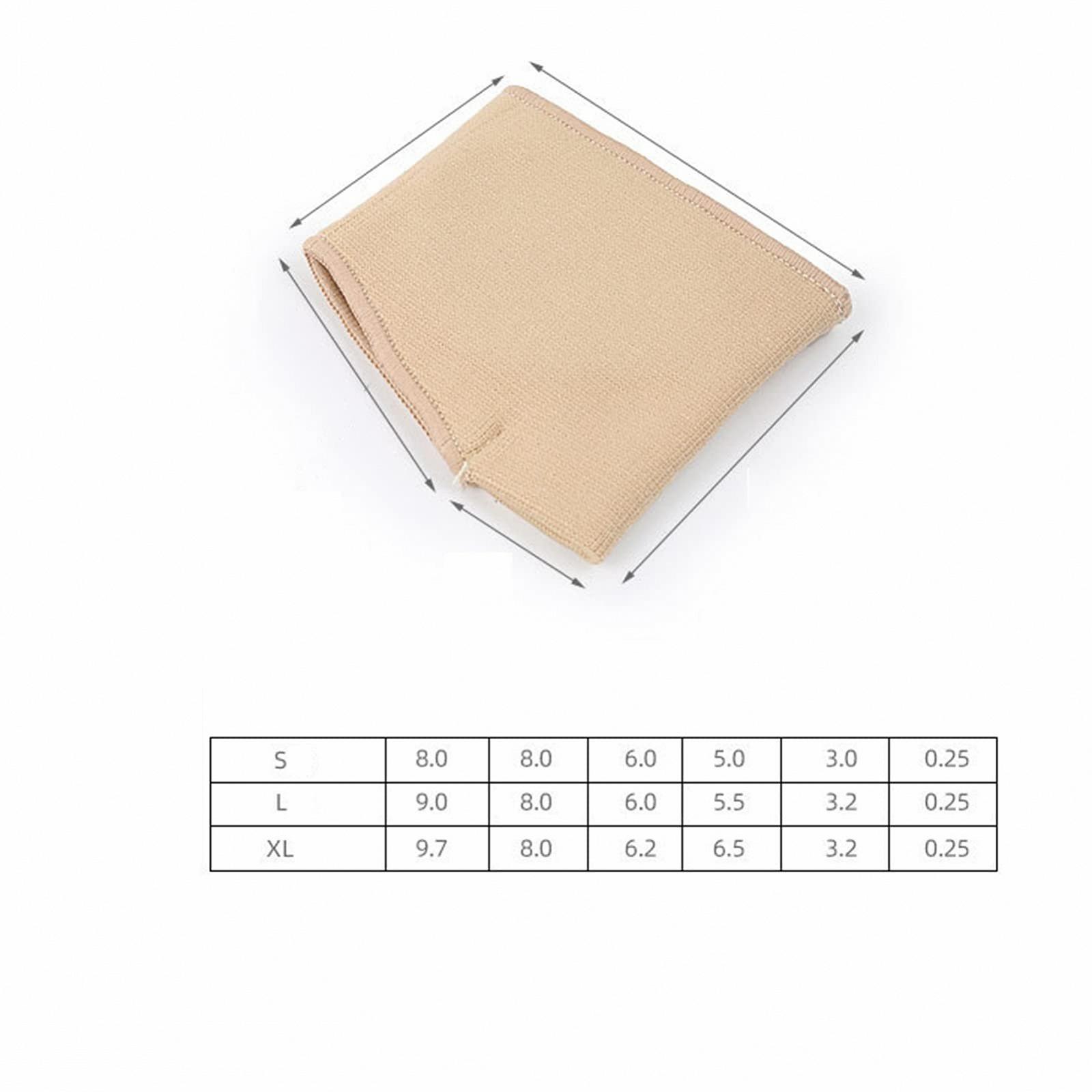 Шина для большого пальца стопы с плюсневыми подушечками Мягкая Дышащая Многоразовая 1 пара, фото №7