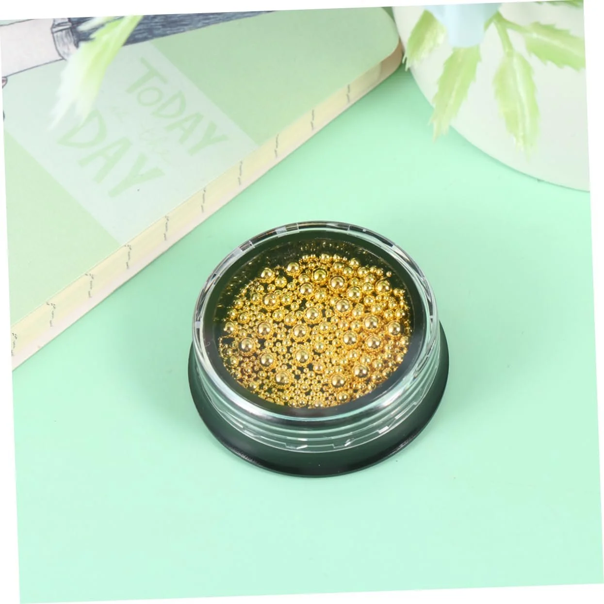 Мікро Бісер для нігтів 5 наборів, фото №9