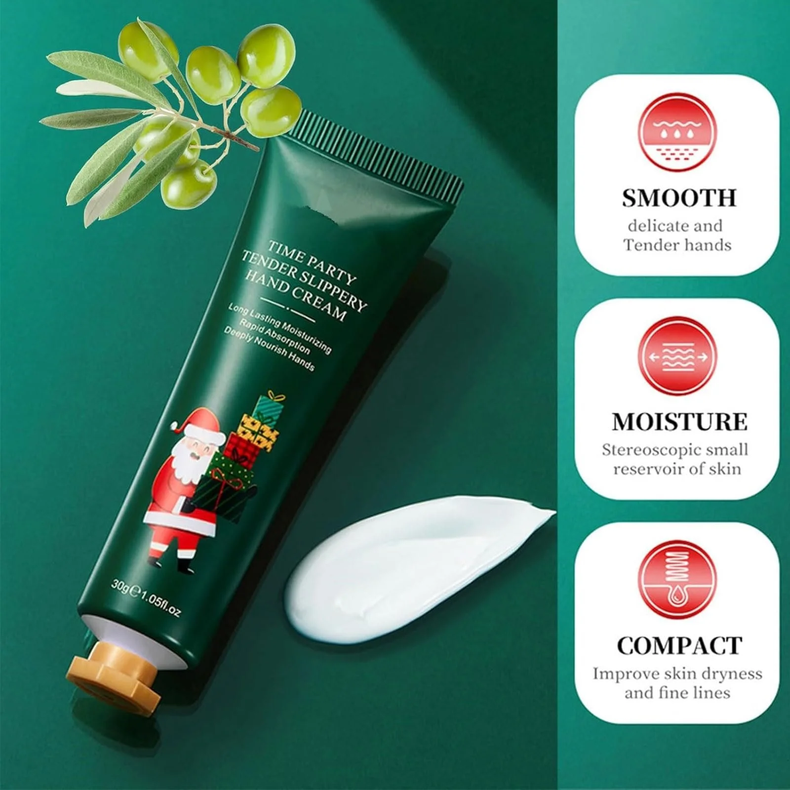 Набір Різдвяних Кремів для Рук, Міні-Набір Кремів для Рук, 5 шт, фото №7 Набір Різдвяних Кремів для Рук, Міні-Набір Кремів для Рук, 5 шт, фото №7