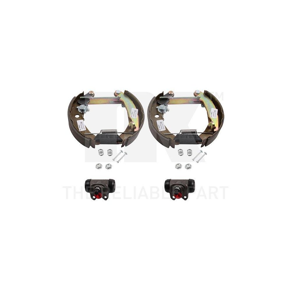 Комплект гальмівних колодок NK 442540801 задня вісь, фото №1