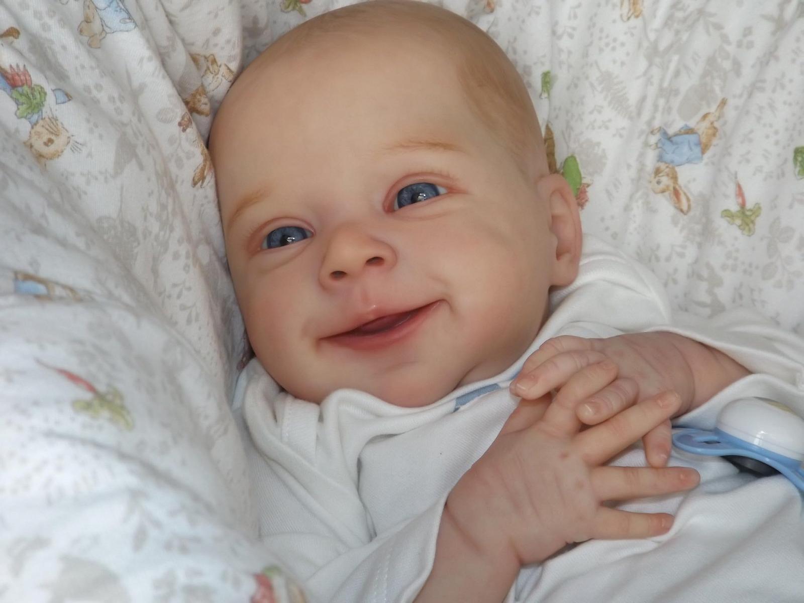 Кукла Anano Reborn Lifelike Baby Sebastian 18 дюймов для детей 3+, фото №6