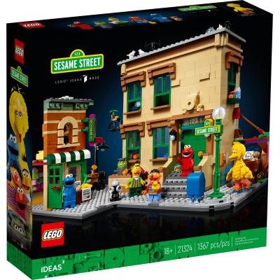 Конструктор LEGO Ideas Улица Сезам 123 21324, фото №1