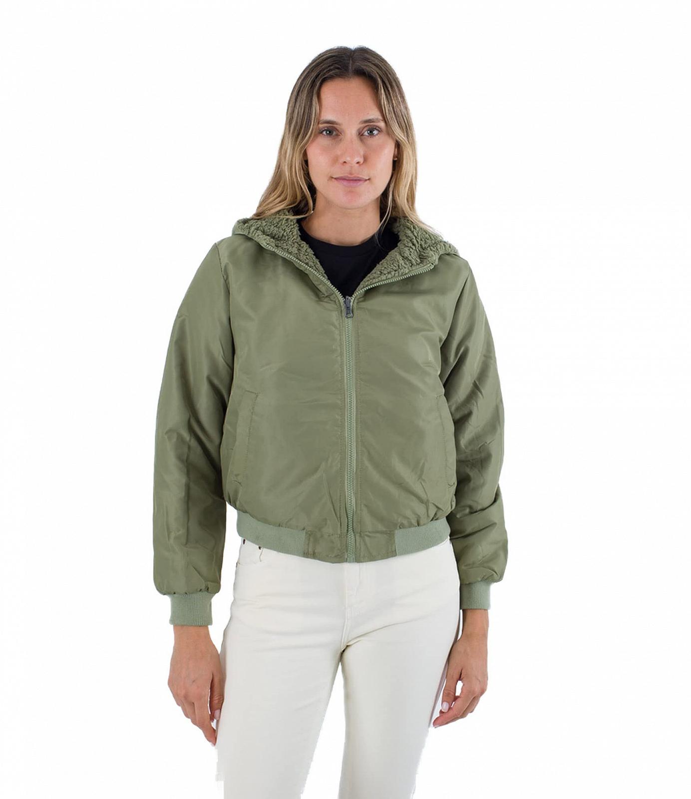 Куртка-бомбер Hurley Reversible Sherpa Женская, фото №1