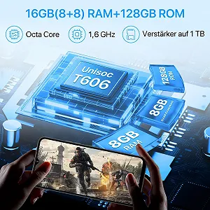 Смартфон UMIDIGI G5 16GB 128GB 50MP+8MP 6.6" HD+ 5000mAh Unisoc T606 4G Dual SIM synthetic.ua - Фото 1