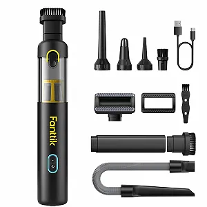 Автомобильный пылесос Fanttik Slim V8 Apex 19000Pa/45W 4-в-1 Мини-воздуходувка RobustClean Handheld Vacuum Cleaner - Фото 1
