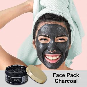 Маска для лица AATMANA с древесным углем, для упругости кожи, 250 грамм synthetic.ua - Фото 1