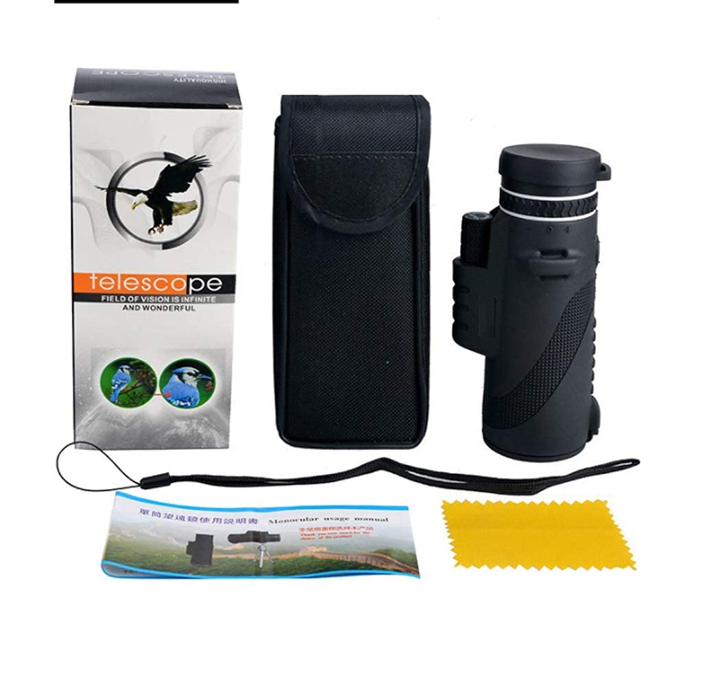 Монокль Настроюваний Телескоп 40 x 60 Водонепроникний з Тримачем для Смартфона з Триподом, фото №7 Монокль Настроюваний Телескоп 40 x 60 Водонепроникний з Тримачем для Смартфона з Триподом, фото №7