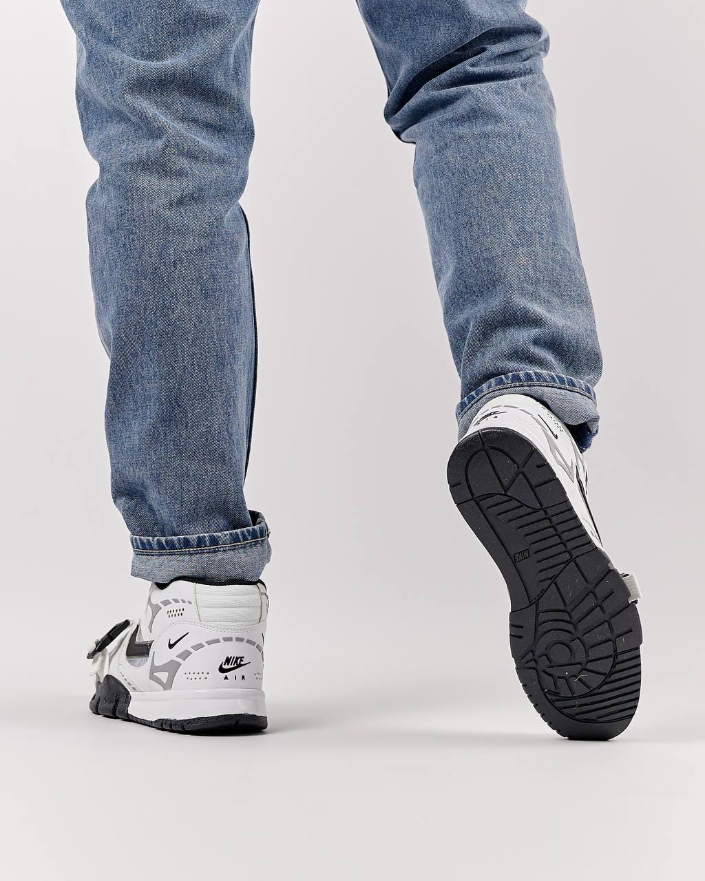 Кроссовки мужские Nike Air Trainer 1 SP белые кожаные кеды найк аир демисезонная обувь из натуральной кожи, фото №3 Кроссовки мужские Nike Air Trainer 1 SP белые кожаные кеды найк аир демисезонная обувь из натуральной кожи, фото №3