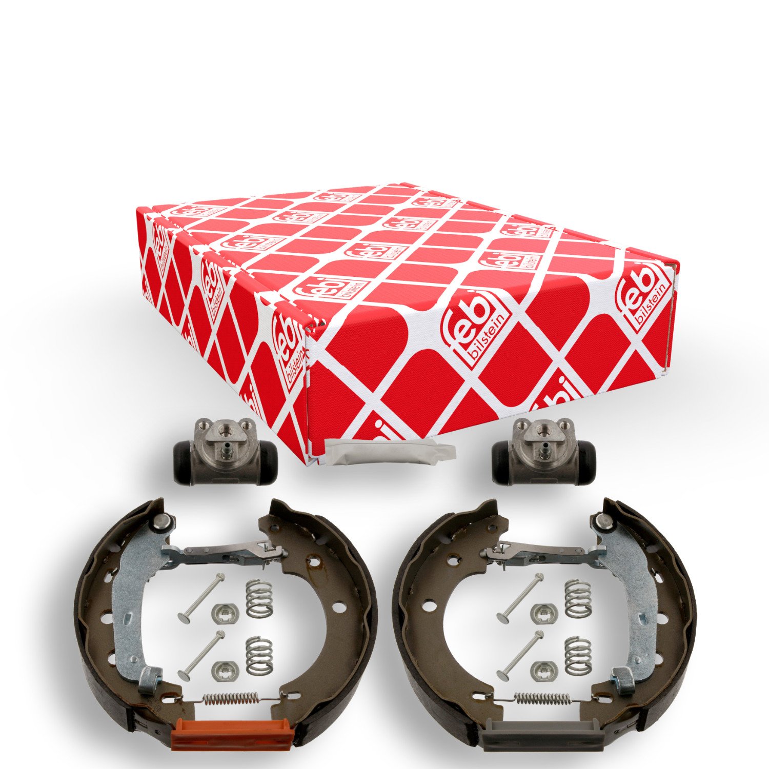 Комплект гальмівних колодок FEBI BILSTEIN 37243 для NISSAN RENAULT задній міст, фото №1