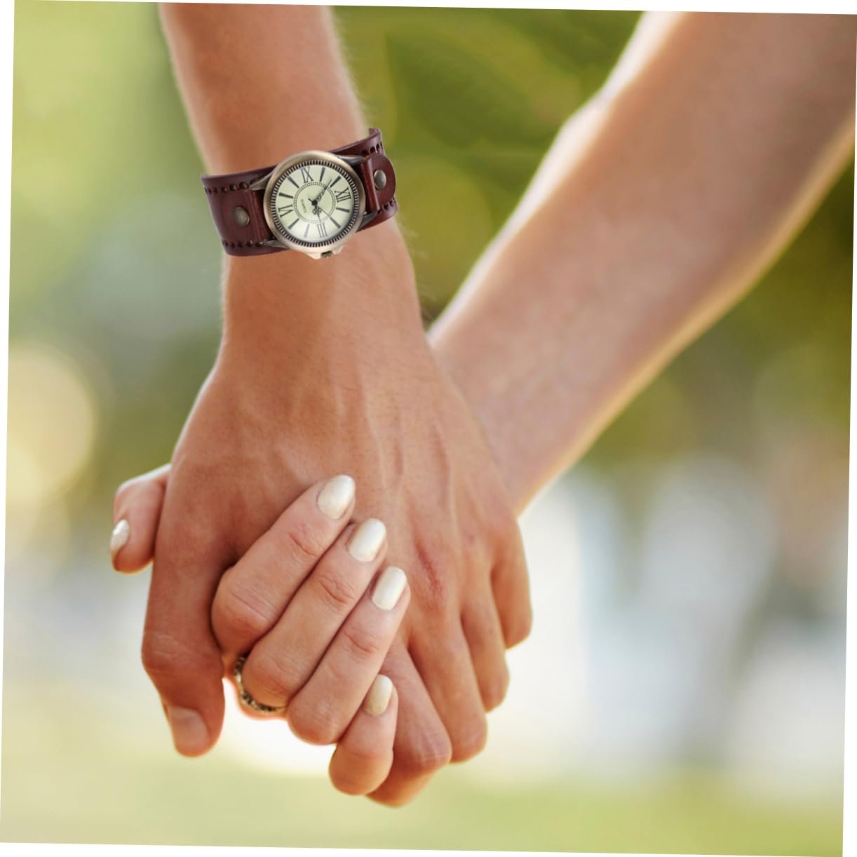 Наручные часы Healvian Roman Literal Женские часы Ремешок Красный, фото №4