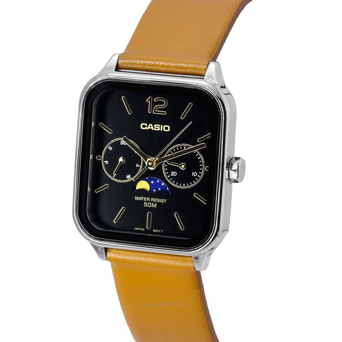 Часы Casio MTP-M305L-1AVER Коричневый Ремешок, фото №4