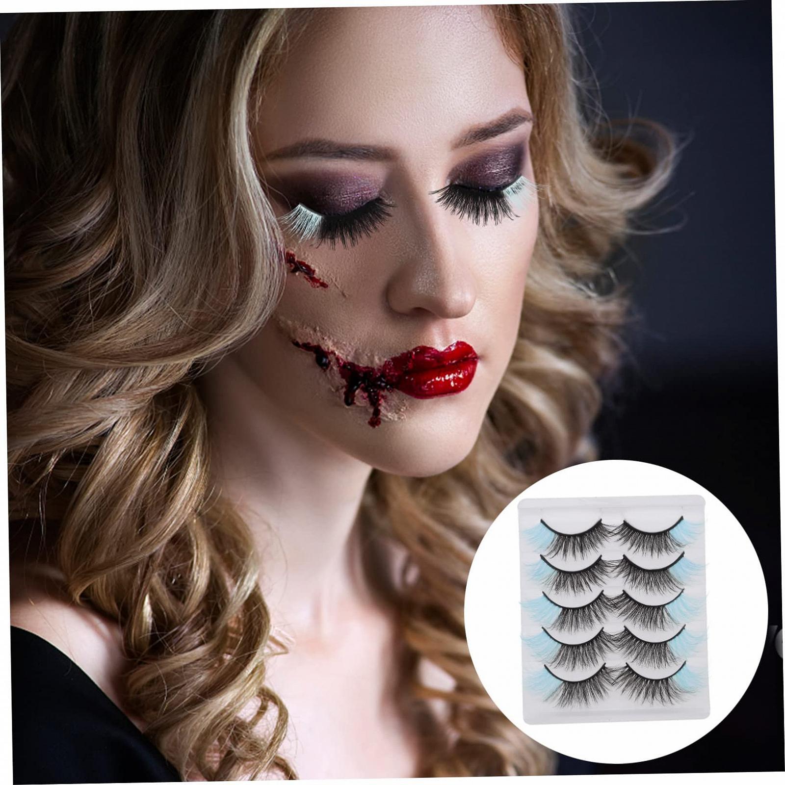 Кольорові накладні вії Angoily 20 пар Смужки Рясні візерунки, фото №7 Кольорові накладні вії Angoily 20 пар Смужки Рясні візерунки, фото №7