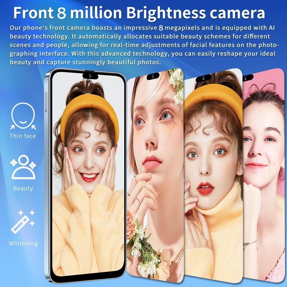 Смартфон 6.3" HD 16GB ROM 4000 mAh Dual SIM Dual Camera Android 10 Purple, фото №6