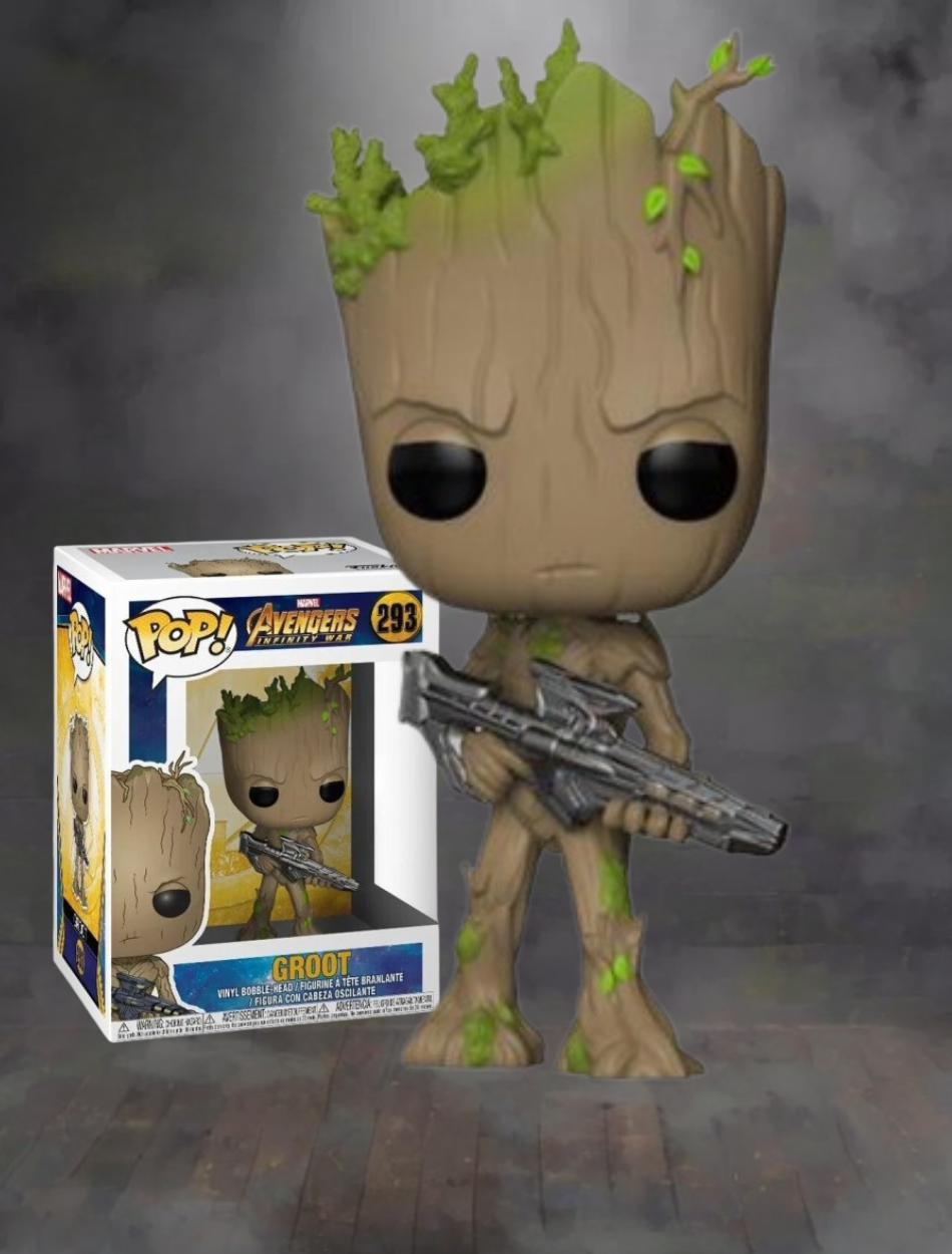 Грут фігурка Funko Pop Грут Groot Guardians of the Galaxy Вартові Галактики дитяча ігрова фігурка 10см 293, фото №3