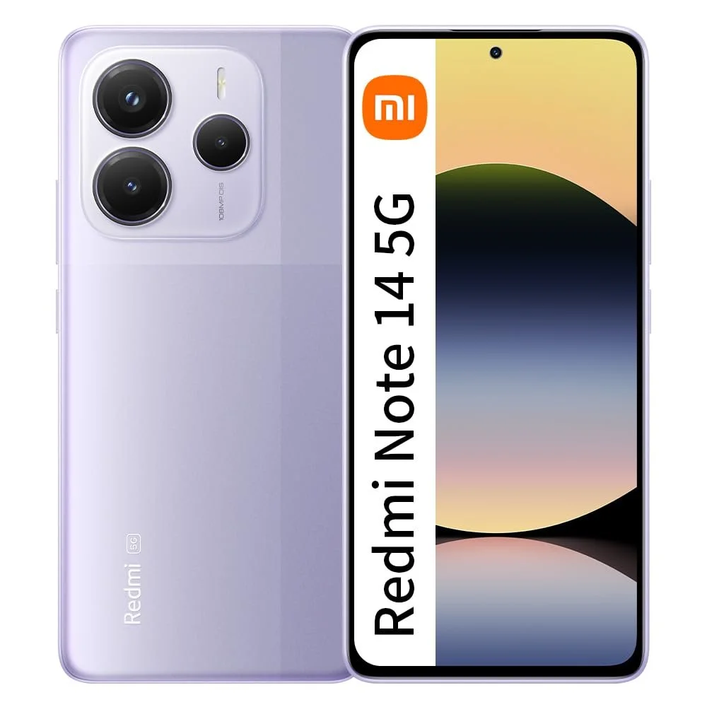 Смартфон XIAOMI Redmi Note 14 5G NFC 8 GB + 256 GB 6.67 дюймів 108 MP Violett, фото №1