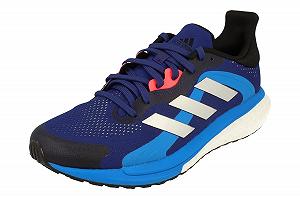 Кроссовки Adidas Solar Glide 4 St M мужские, Cblack Gretwo Solred - Фото 1