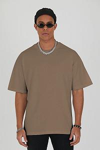 Футболка коричнева 27536 - Фото 1