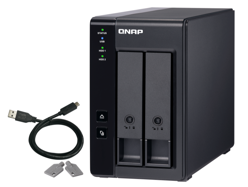 Мережеве сховище QNAP TR-002 Black , фото №2