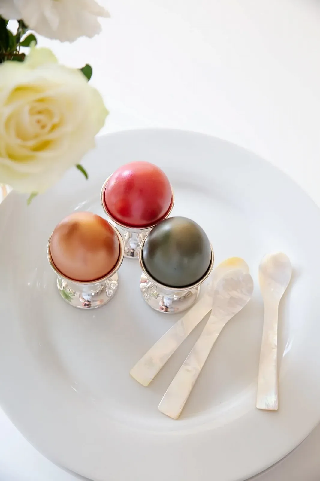 Ложка EDZARD, 11 см, з натуральних морських перламутрів (Pinctada Maxima), ручної роботи, фото №2