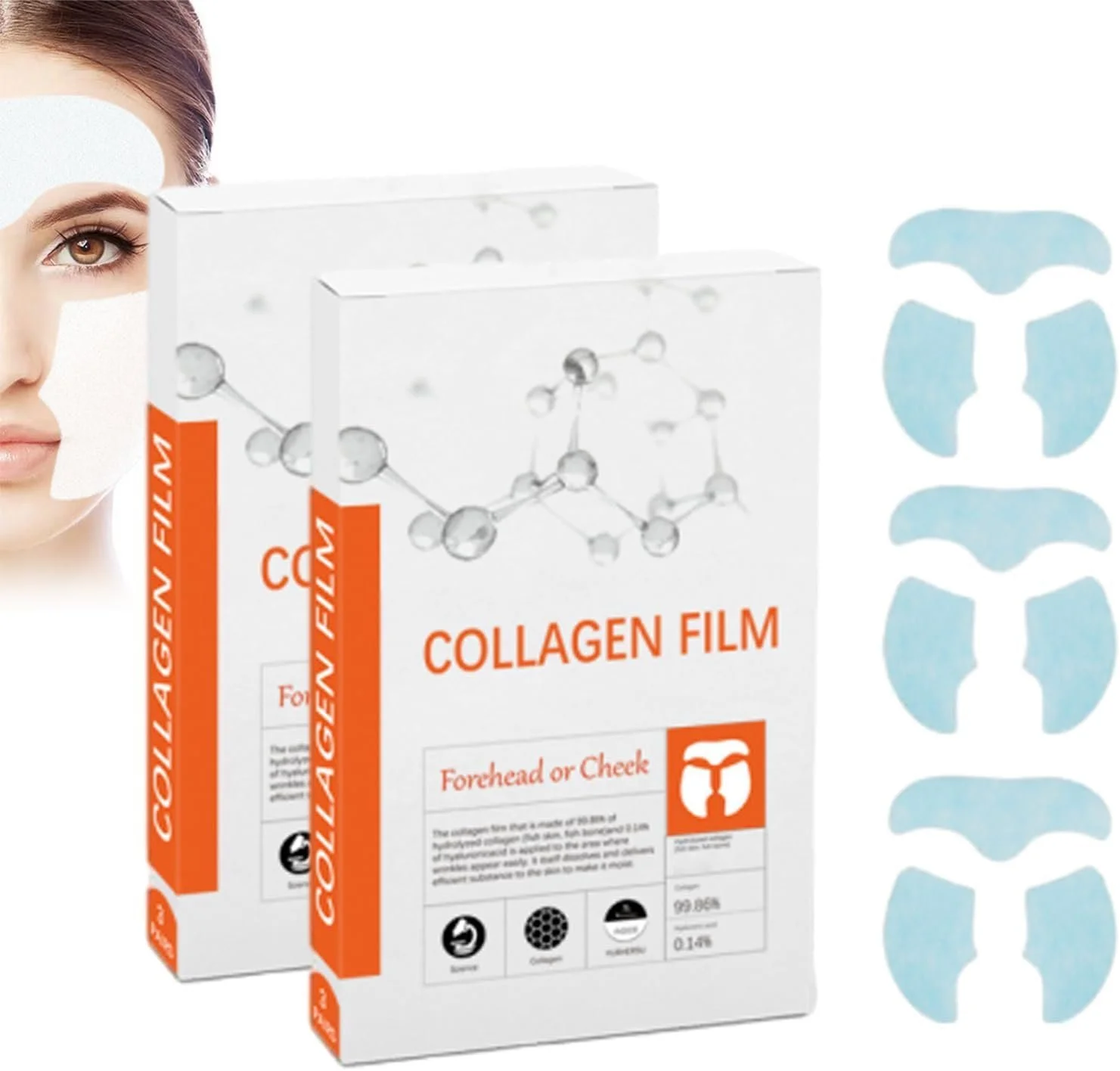 Патчі-маска для обличчя колагенові 4evergirl (3 упаковки), фото №2