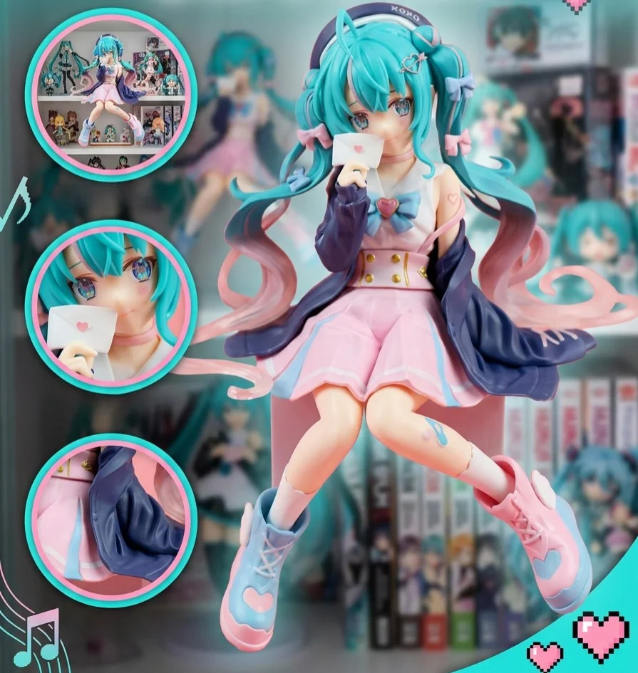 Ігрова фігурка Hatsune Miku для інтерʼєру, 15 см, фото №4 Ігрова фігурка Hatsune Miku для інтерʼєру, 15 см, фото №4