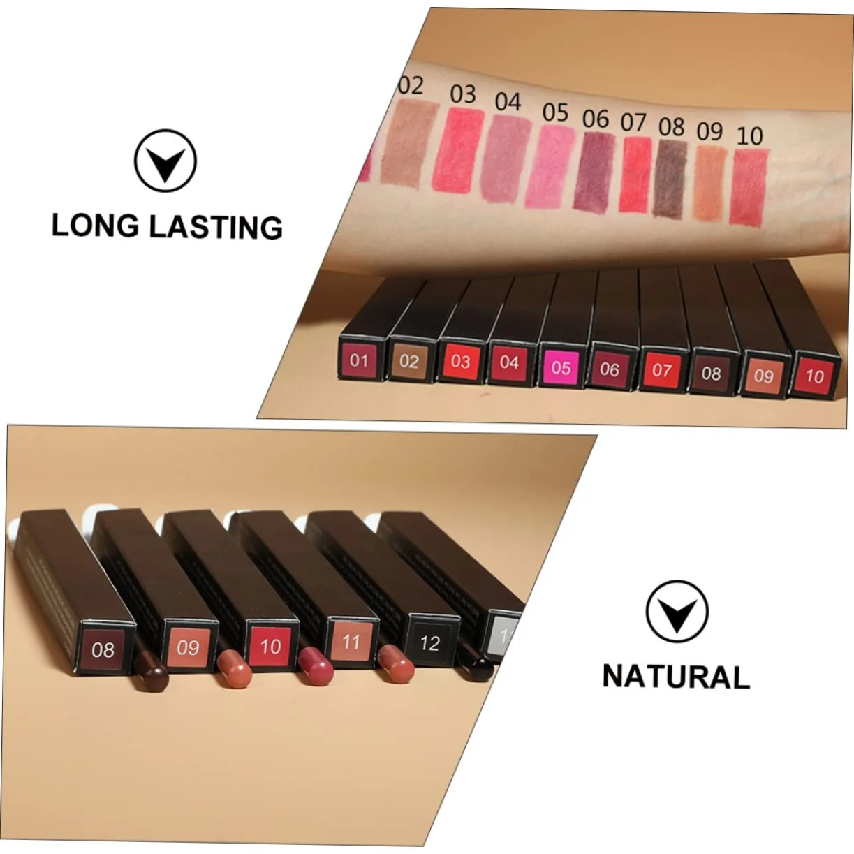 Набір олівців для очей і очей FRCOLOR, фото №7 Набір олівців для очей і очей FRCOLOR, фото №7