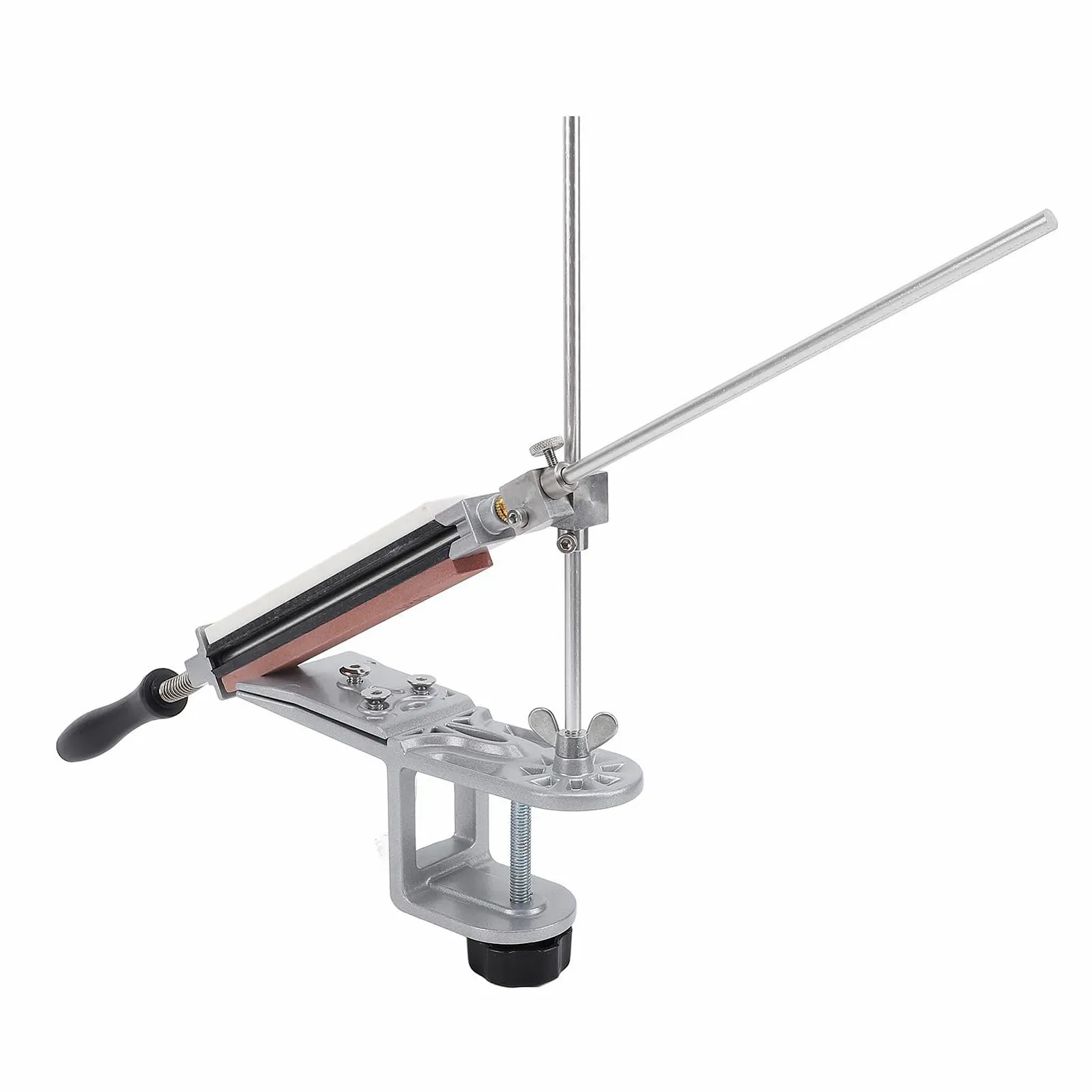 Професійна Точило для ножів з фіксованим кутом Сталева з 6 каменями, фото №5