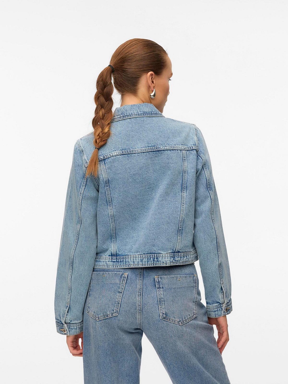 Джинсовая куртка VERO MODA VMJACKIE Джинсовая куртка Женская, фото №4