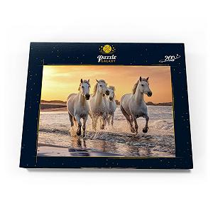 Купить Пазл MyPuzzle Special Collection Белые лошади Камаргу, скачущие по пляжу Франция Premium 200 элементов - Фото 1 Пазл MyPuzzle Special Collection Белые лошади Камаргу, скачущие по пляжу Франция Premium 200 элементов - Фото 1