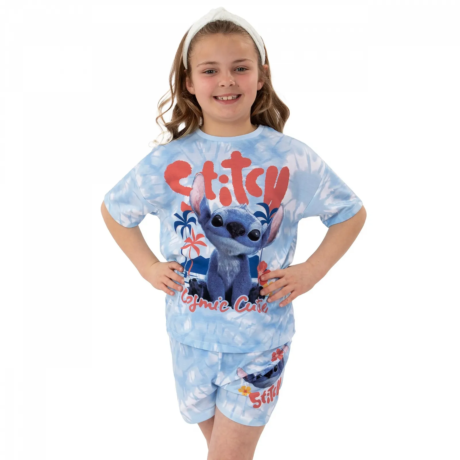 Пижама Disney Lilo and Stitch короткая для девочек, фото №2 Пижама Disney Lilo and Stitch короткая для девочек, фото №2